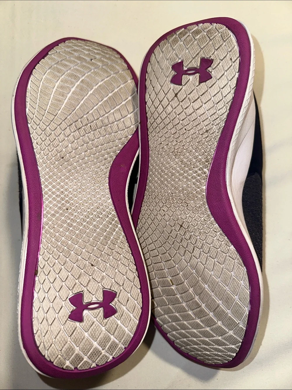 Under Armour Women’s Navy and Purple Running Trainer